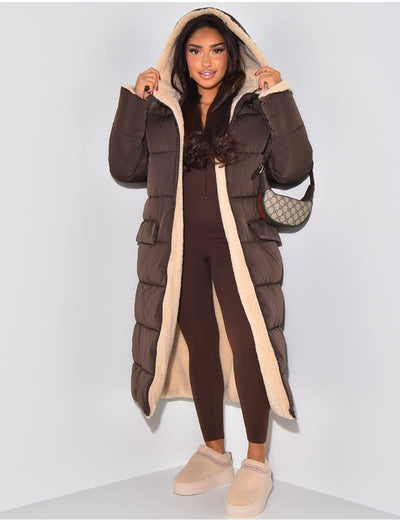 Rianna - Beidseitig tragbare Winterjacke